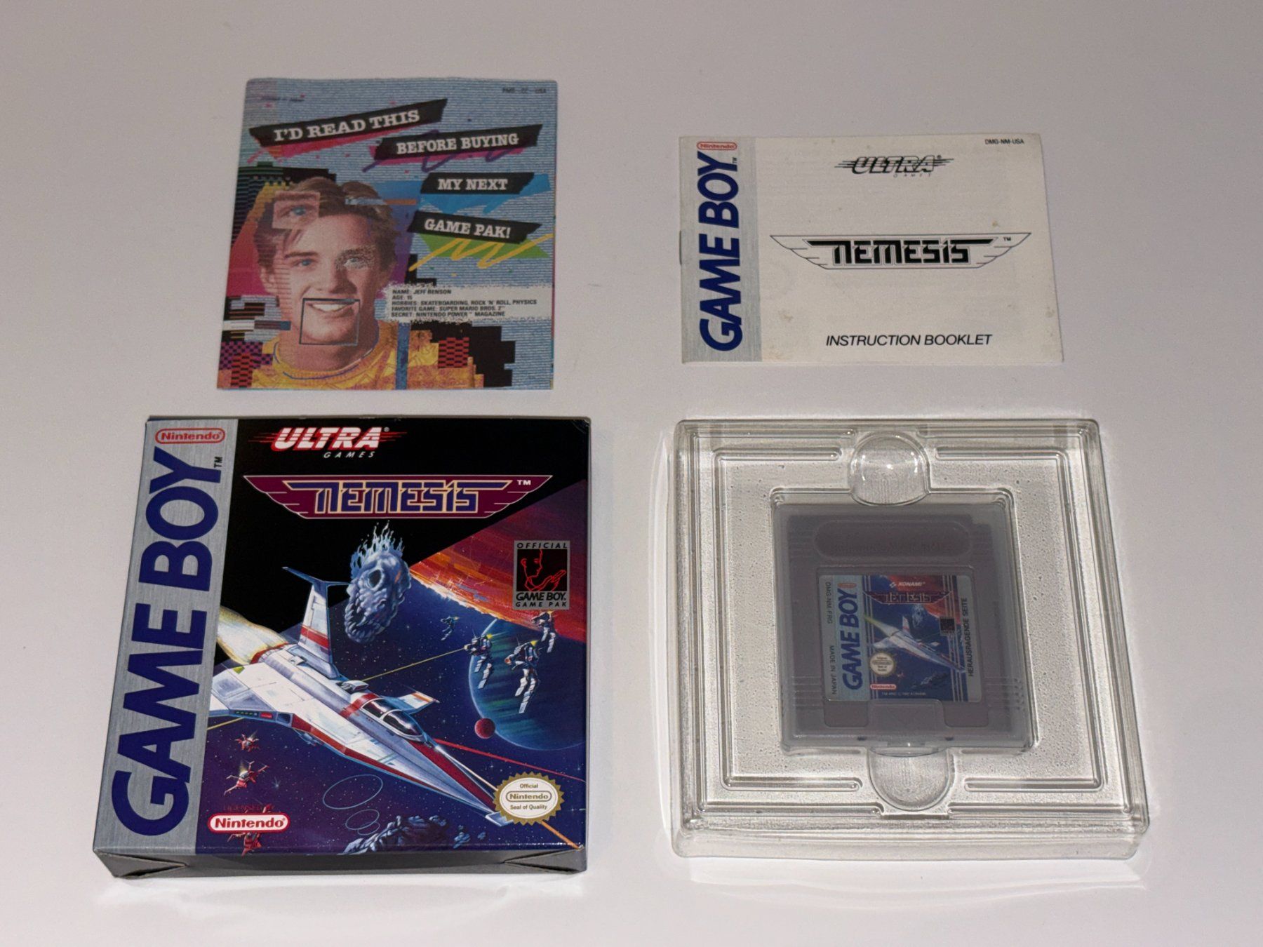 Nintendo Spiele: Nemesis - Nintendo Game Boy - OVP – Gebraucht aus Zürich von VintagePalace