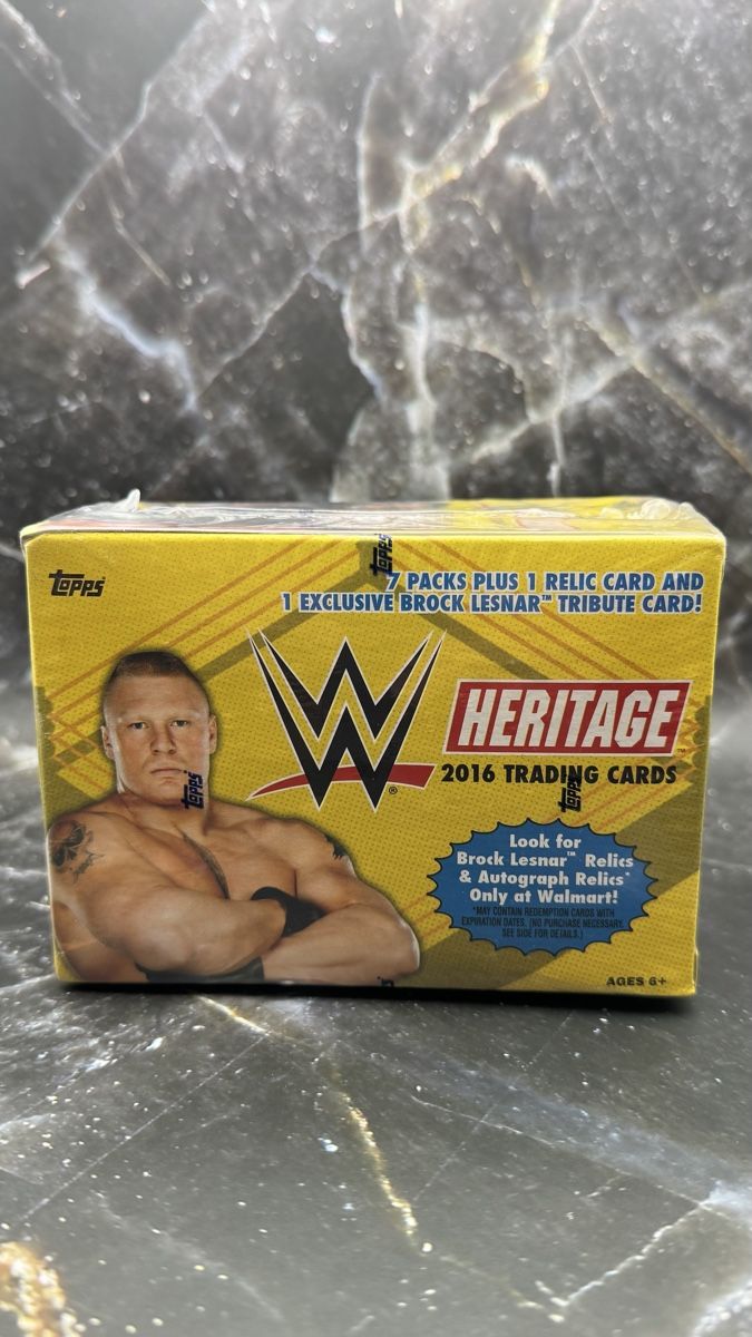 Topps Cartes à collectionner: Topps WWE Heritage 2016 Blaster Box – Neuf (Voir description) à Grenchen par marc_wilhelm 2