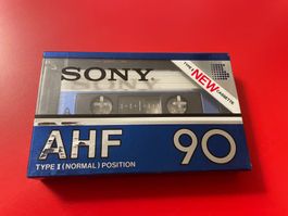 SONY AHF-90 Audio-KULT-Kassette im Originalzustand sehr rar!