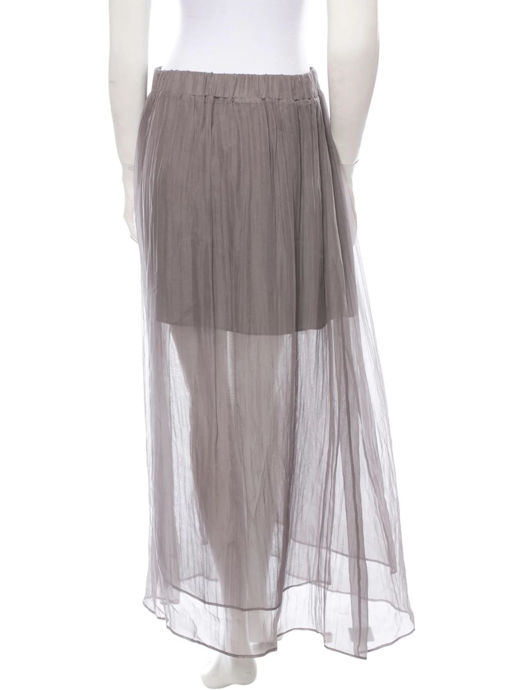 Brunello Cucinelli Gonne: Brunello Cucinelli Silk Skirt – Usato da Dallenwil venduto da ZD2019 1