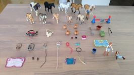 Lots de Schleich 10 chevaux  en très bon état