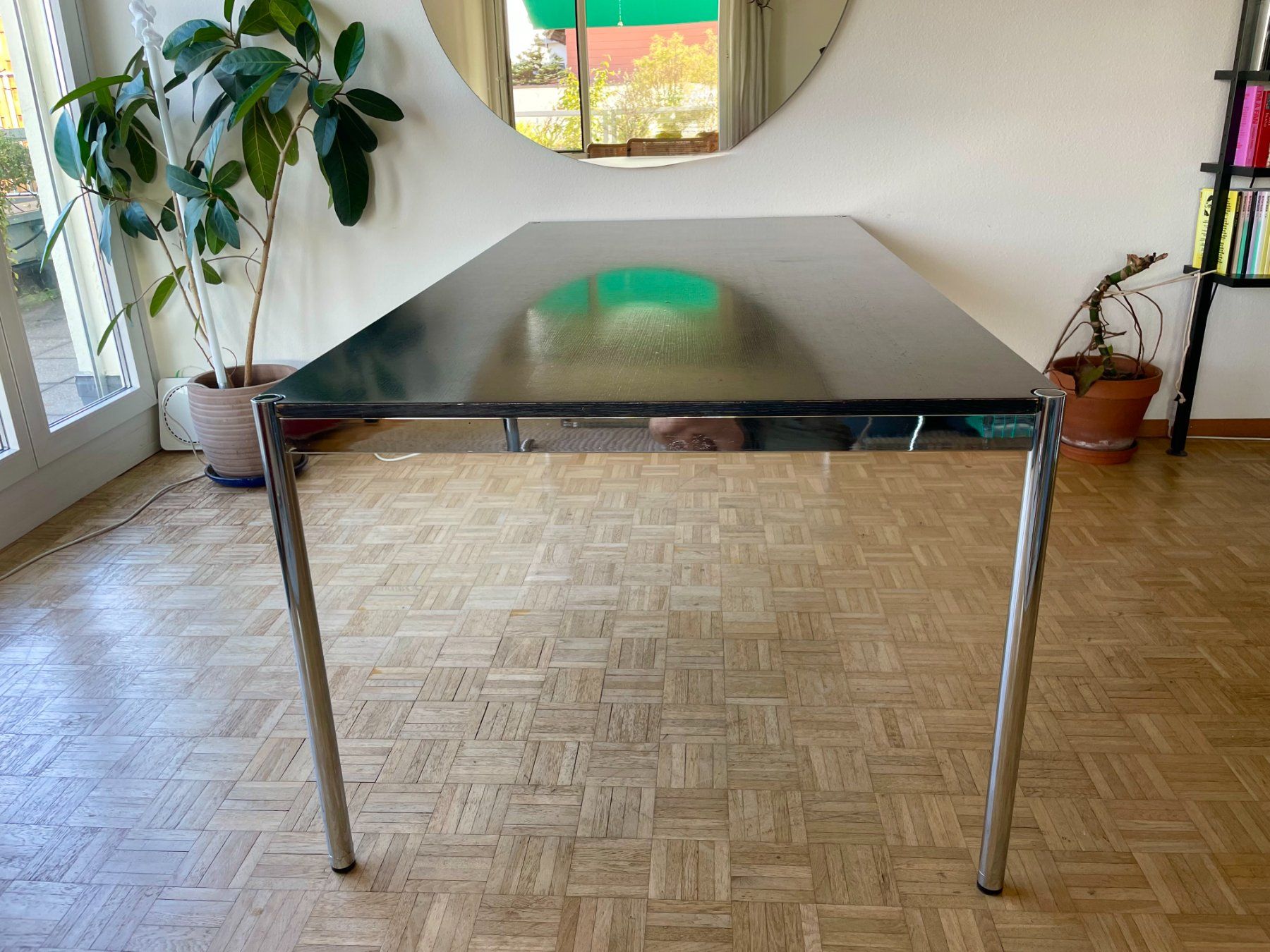 USM Tavoli: USM Tisch 200x100 Eiche schwarz – Usato da Zürich venduto da ced_x775 2