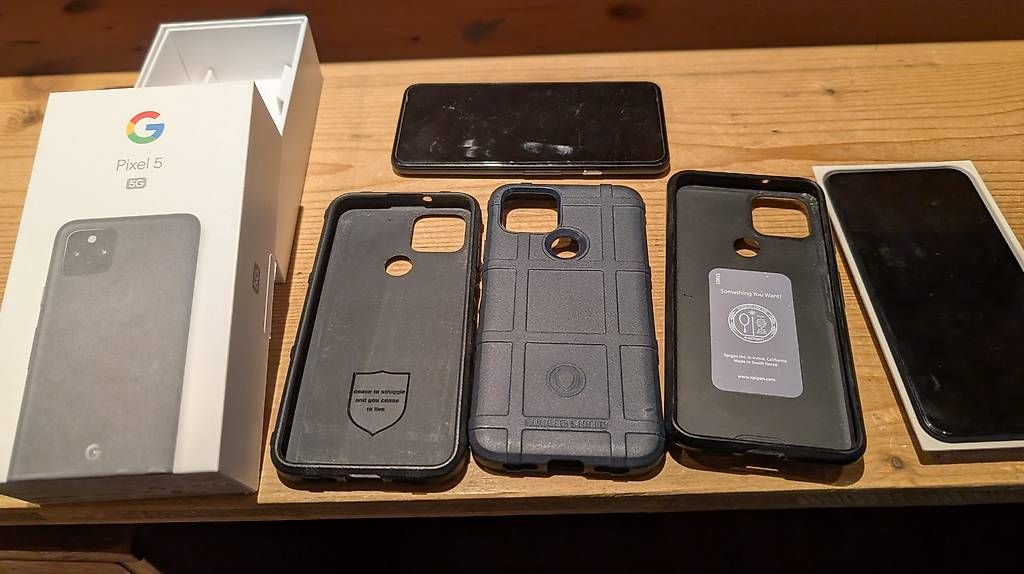Google Telefoni cellulari / Smartphones: 1x Google Pixel 5 samt Hüllen usw. – Difettoso da Herisau venduto da Ausserrhodner