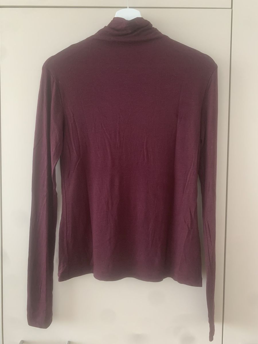 Uniqlo Pulls & Sweat-shirts: Uniqlo Heattech Extra Warm Rollkragenpullover Gr. M Burgundy – D'occasion à Zürich par MK124 1