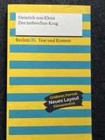 Heinrich von Kleist , Der zerbrochne Krug Reclam XL