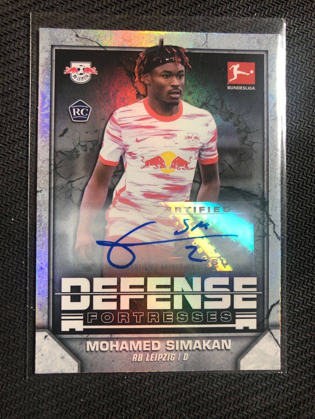 Topps Sammelbilder & Trading cards: Topps Mohamed Simakan RB Leipzig Insert Rookie Autogramm – Gebraucht aus Wangenried von Garagara
