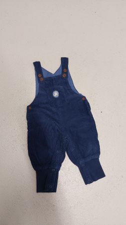 Cord Latzhose, dunkelblau, Gr. 68