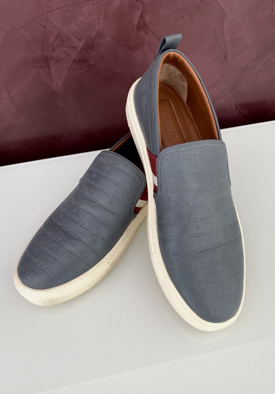 Bally Scarpe da uomo: BALLY Sneaker Herald -Gr 42 grau – Nuovo (secondo la descrizione) da Volketswil venduto da praxis12