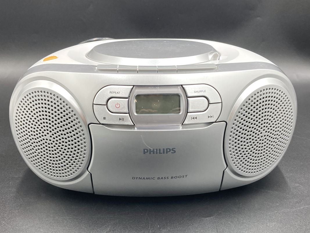 Philips Lettore multimediale & Streamer: PHILIPS | AZ127 | CD-Player | Radio | Weiss/Silber – Usato da Wittenbach venduto da Restwert_St-Gallen