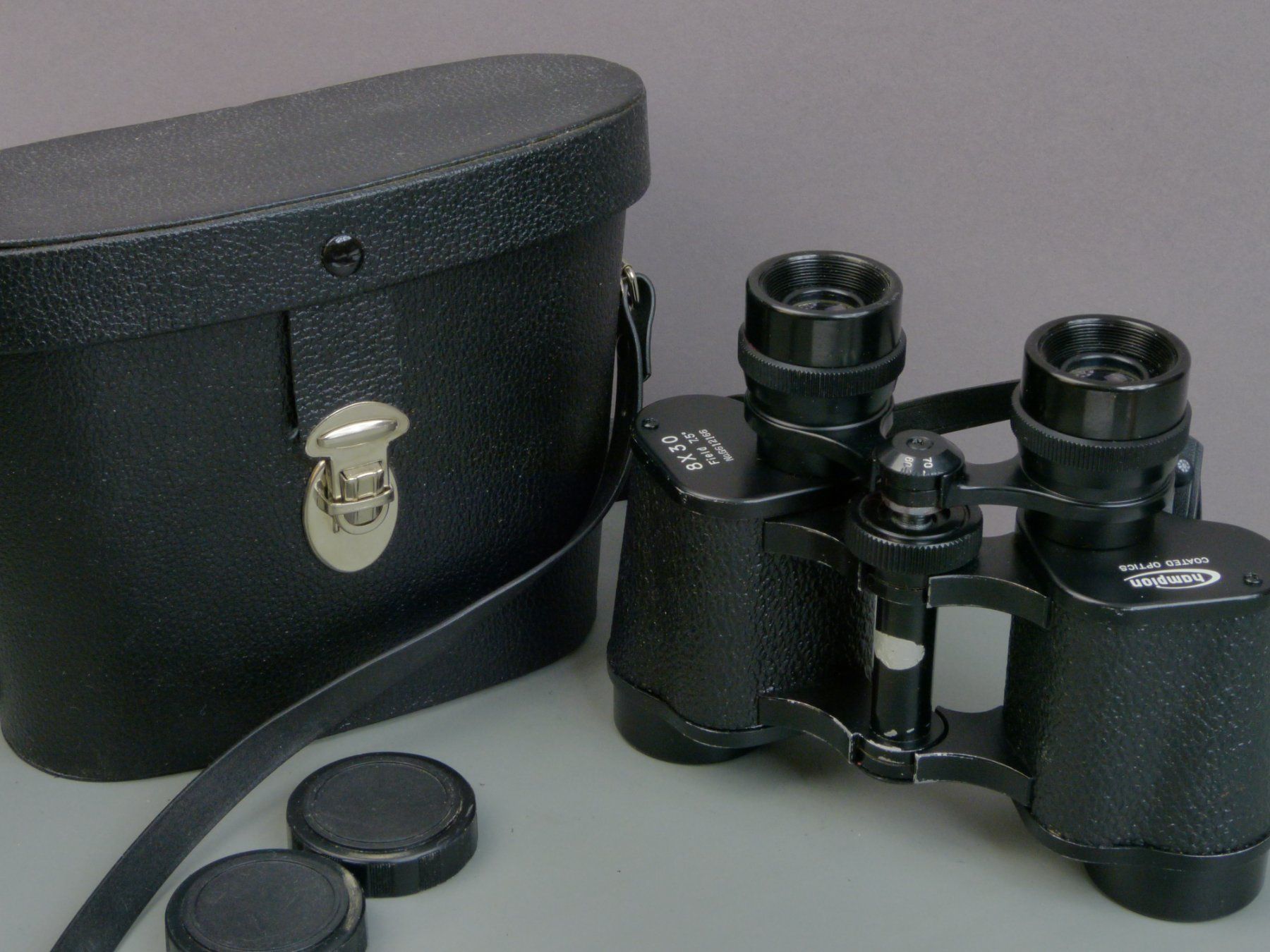 Binocoli: Feldstecher Champion 8 x 30 Coated Optics + Köcher – Usato da Rheineck venduto da mur.man 1