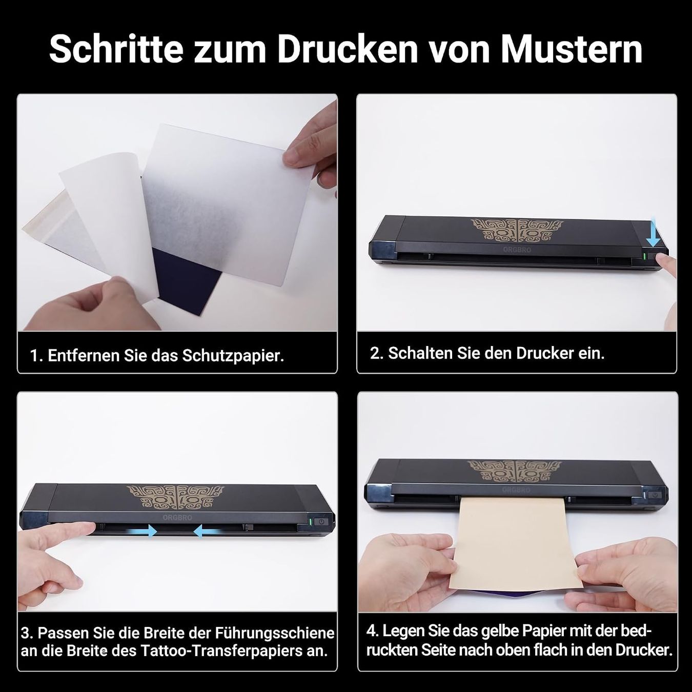 Imprimantes: Tattoo Stencil Drucker Bluetooth Thermodrucker X8 – Neuf avec emballage d'origine à St. Gallen par RestpostenSG 6
