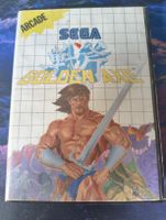 Jeu vidéo SEGA Golden Axe Mega Drive cartouche boîte