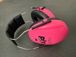 Peltor Kid Hearing Protection Earmuffs, pink