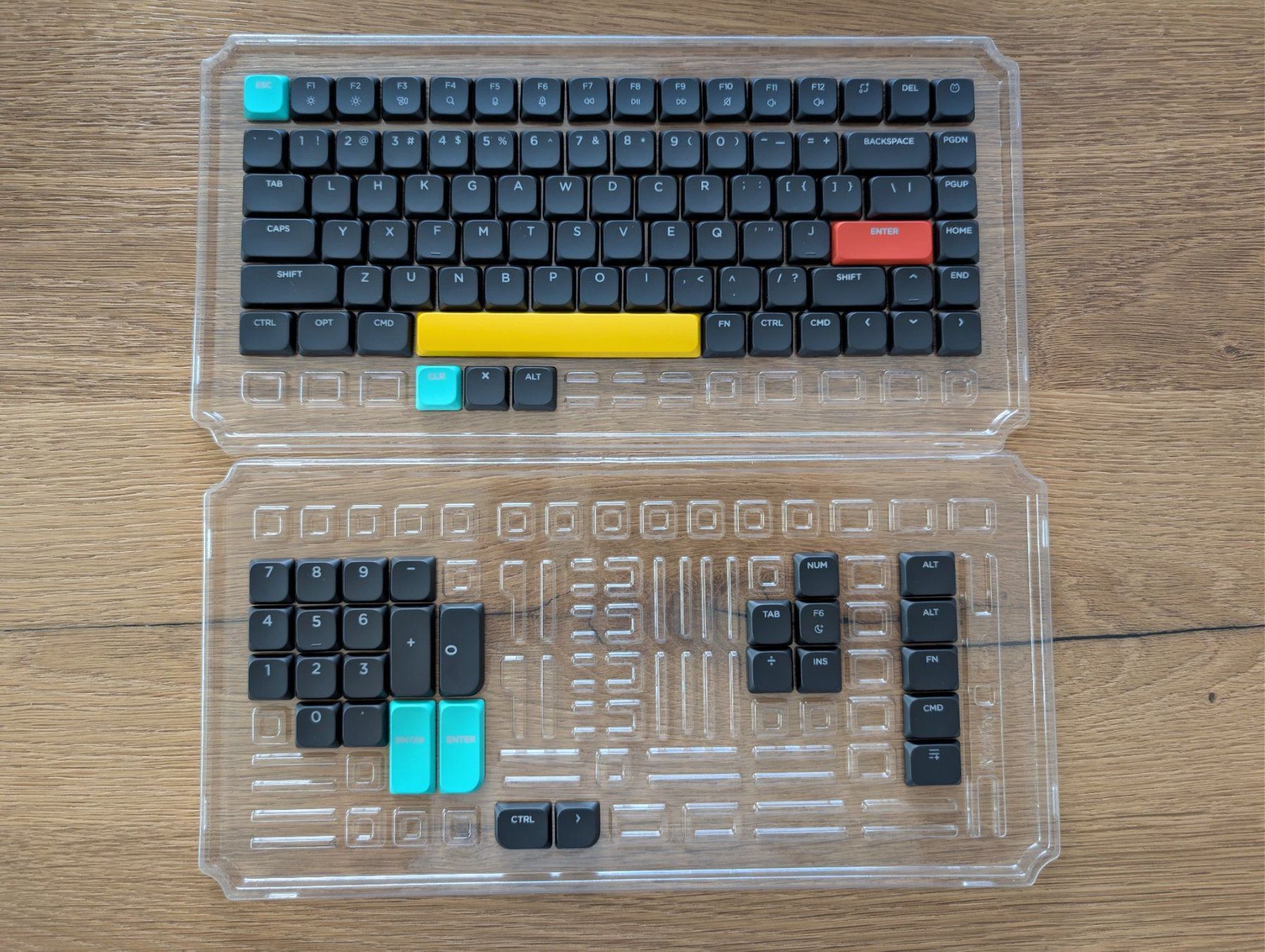 Tastaturen: NuPhy Shine-through PC Keycaps – Neu (gemäss Beschreibung) aus Rothenburg von raeffs