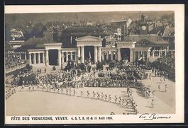 AK Vevey, Fete des Vignerons 1905