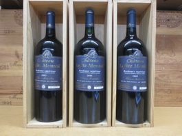 3 Magn. Fl. Chat. Lafite Monteil 2003 in OHK 150cl. (Lot 20)