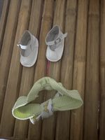 Baby Born Kleiderbügel Schuhe und Stirnband Set gebraucht