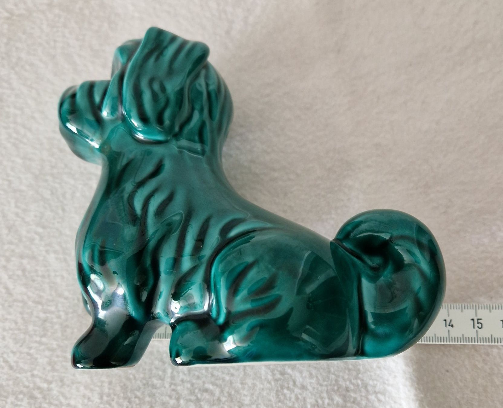 Statuette: Vintage Hundefigur, Rasse Malteser oder Schnauzer oder ??? – Usato da Zürich venduto da silver-team 9