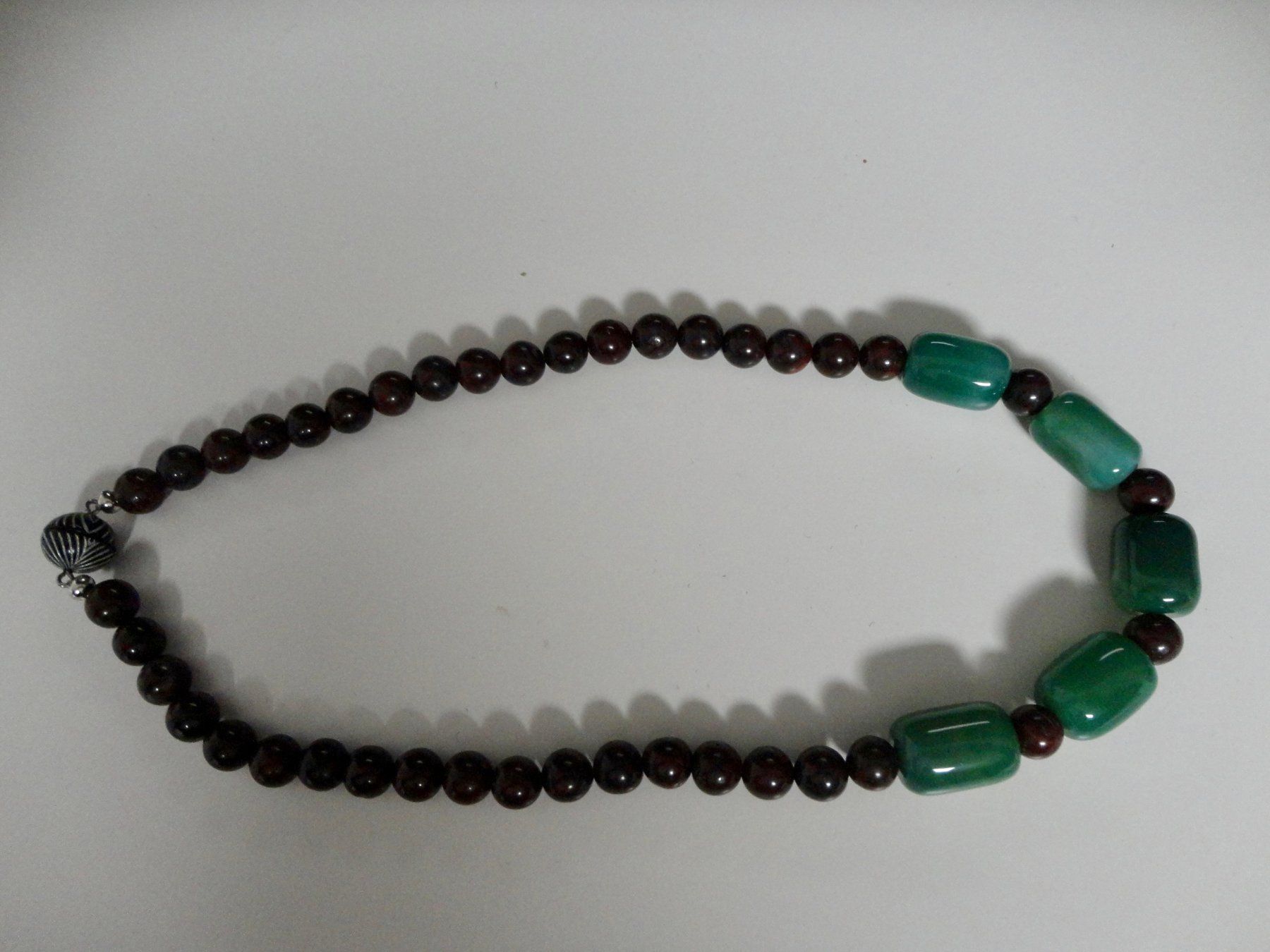 Catenine: Halskette Mahagoni-Obsidian/ Achat – Nuovo (secondo la descrizione) da Biberist venduto da tl-schmuck 4