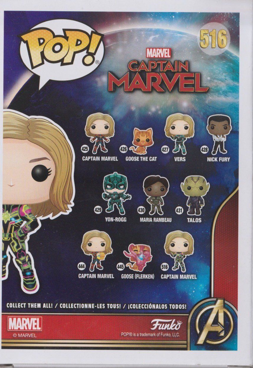 Funko Statuette: FUNKO POP! MARVEL 516 CAPTAIN MARVEL BOBBLE-HEAD new – Nuovo (secondo la descrizione) da Vezia venduto da Aquarius_Age 2
