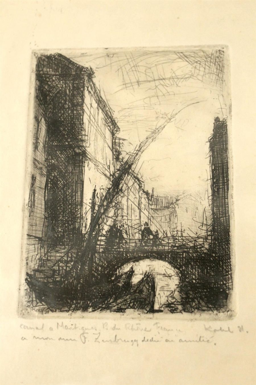 Dipinti: PIERRE ERNEST KOHL (Schweiz, 1897-1985) – Usato da Bern venduto da Vintageprints 1