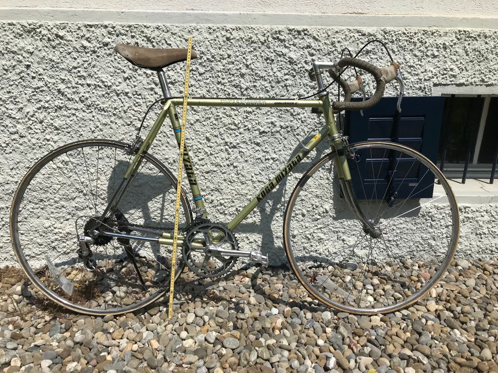 Ensemble cadre route aéro Koga Miyata Gentsracer 1983 56 taille or