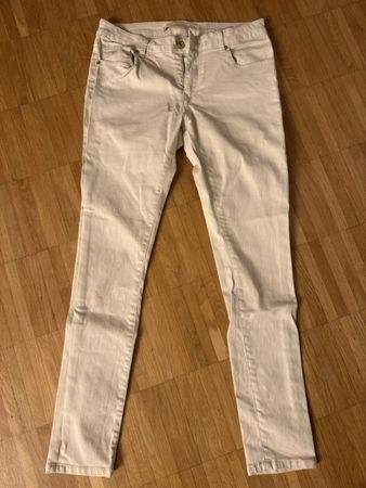 Damen Jeans creme Grösse 38 guter Zustand
