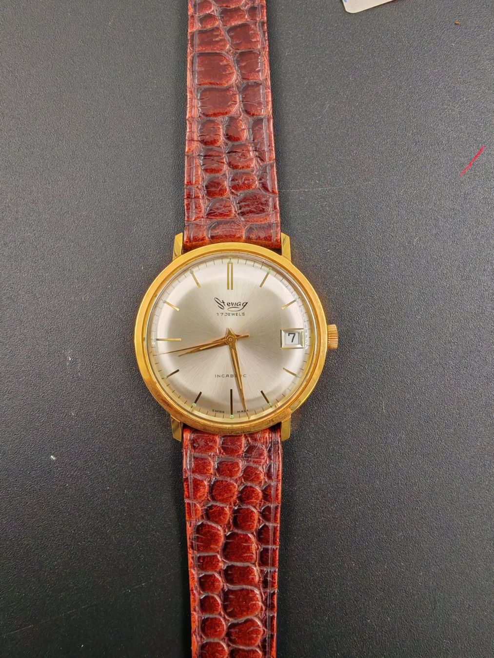 Uhren: Stewag Automatic Gold Plated – Gebraucht aus Otelfingen von Yossi-68