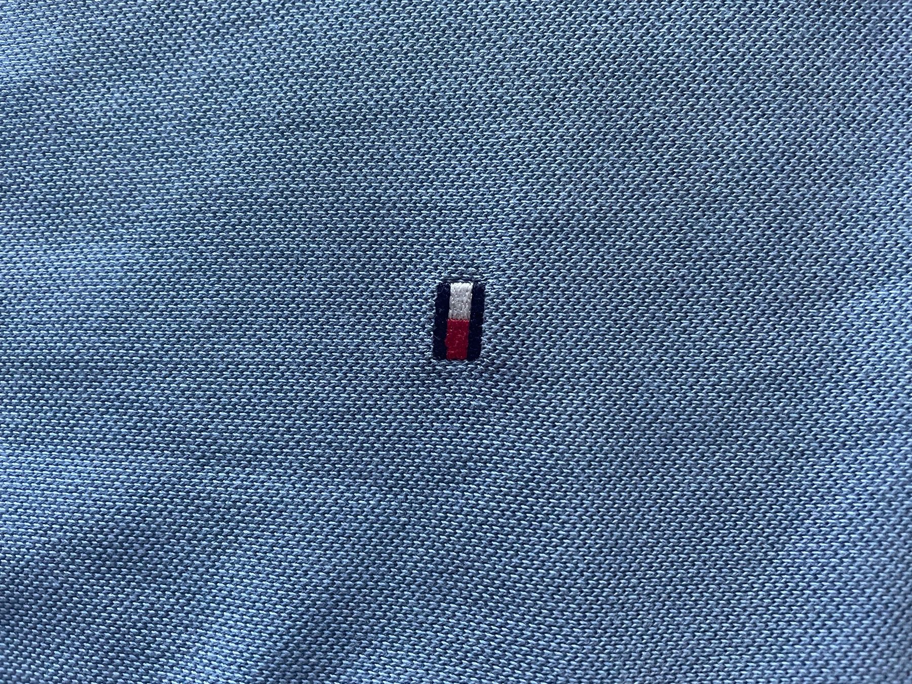 Tommy Hilfiger Polo-Shirts: Polo Tommy Hilfiger da uomo M cotone blu – Gebraucht aus Fully von thg_dcv9 3