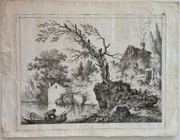Johann Georg Hertel, Radierung, um 1770