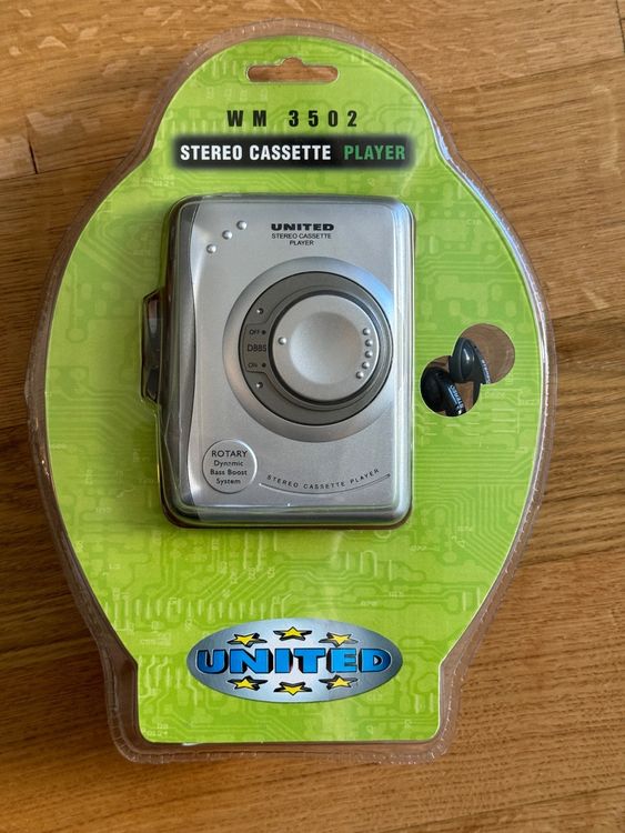 Walkman Realistic SCP-215 Vintage - Baladeur K7 Cassette Avec Casque, état Neuf