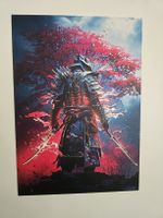 DISPLATE Wandbild Samurai Krieger in super Zustand