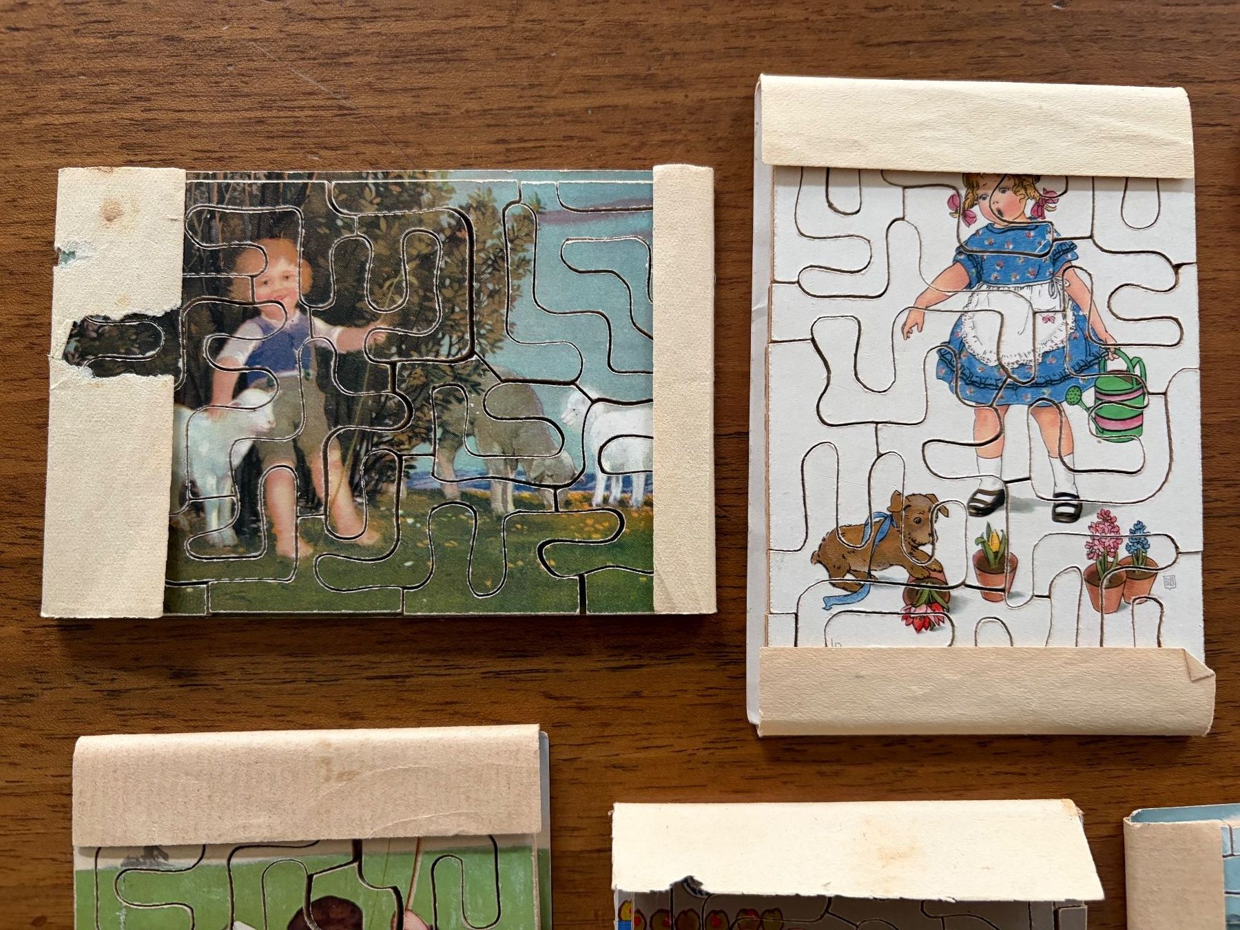 Puzzle: antikes Liliput Katharina Puzzle – Usato da St.Gallen venduto da Boergie 2