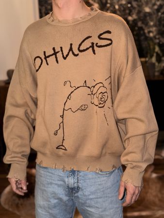 No Hugs Knit L