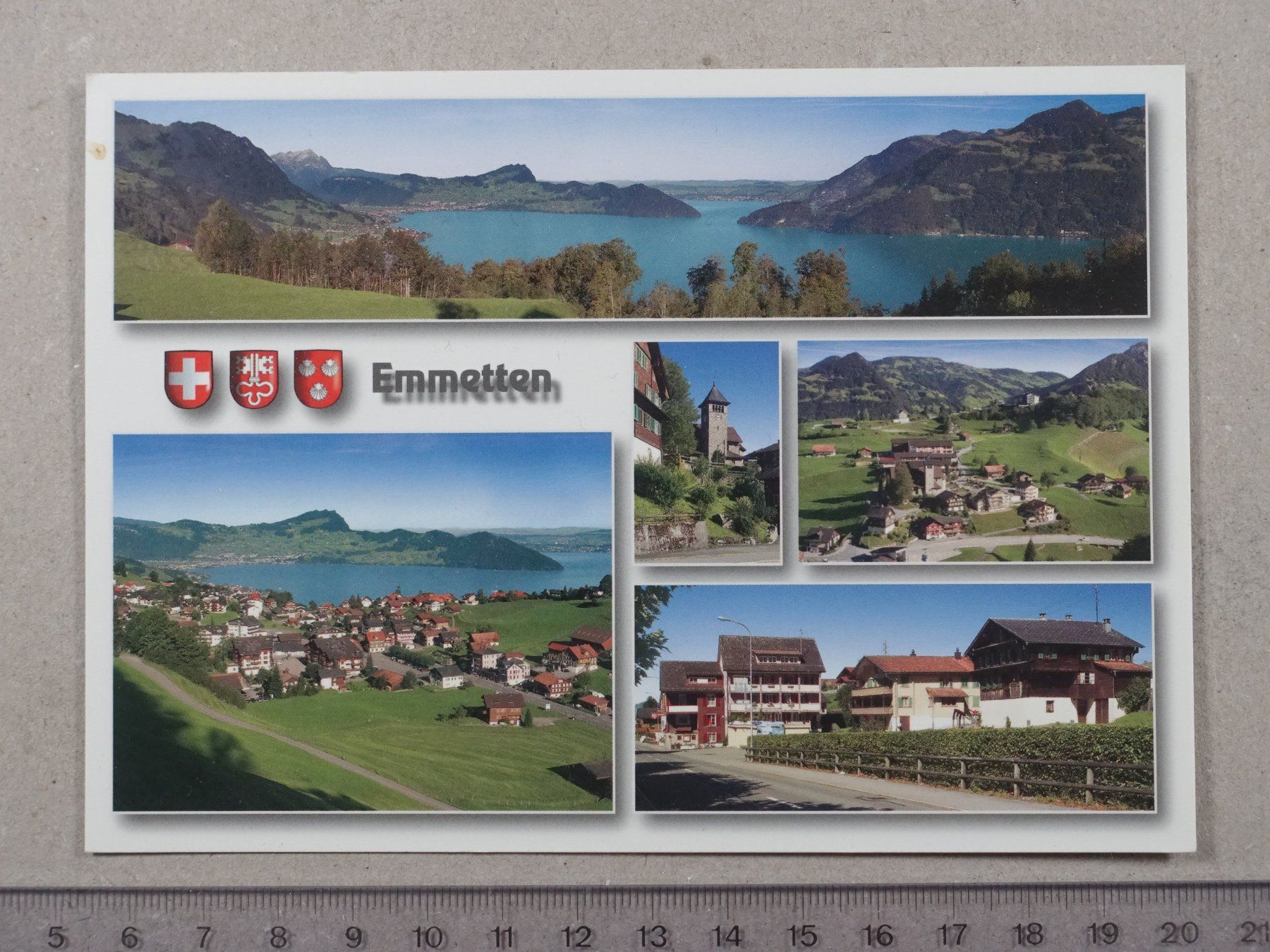 Cartoline postali: Emmetten, 2009 – Usato da Lenzburg venduto da fh1