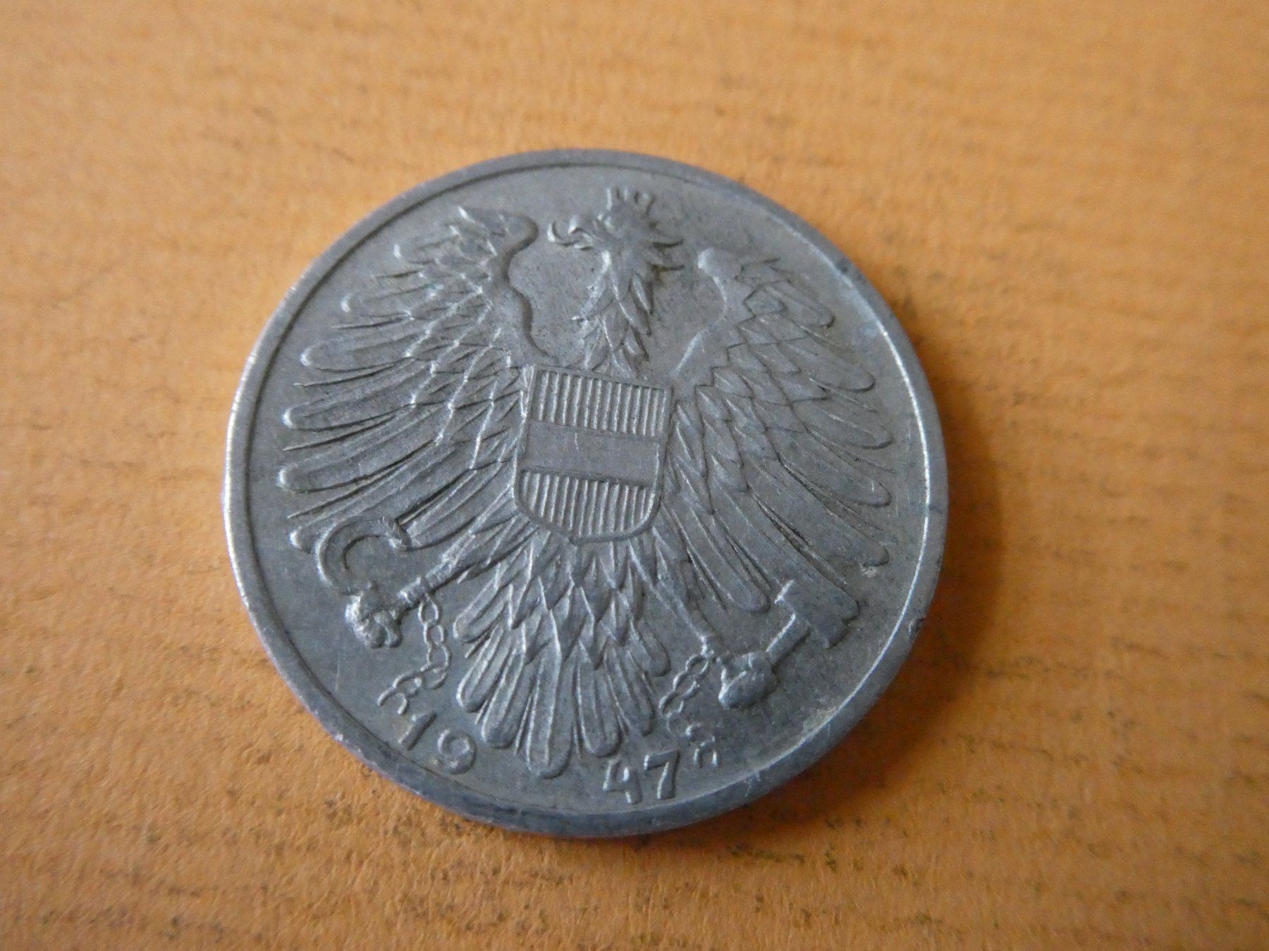 Tutti le monete: Oesterreich 1947, 1 Schilling – Usato da Hinterforst venduto da Rohusri 1