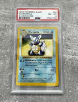 WARTORTLE - SHADOWLESS 1999 BASE SET PSA 8/10