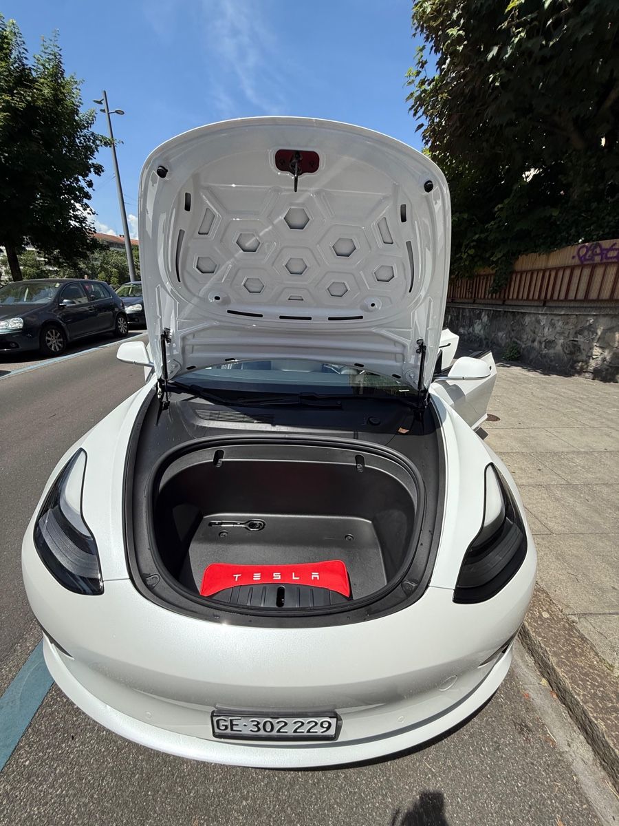 Tesla Automobili: Tesla Model 3 blanc nacré – Usato da genève venduto da william_05 5