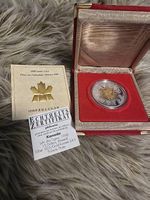 Seltene Lunar-Silbermünze 98 Kanada + Zertifikat & Etui