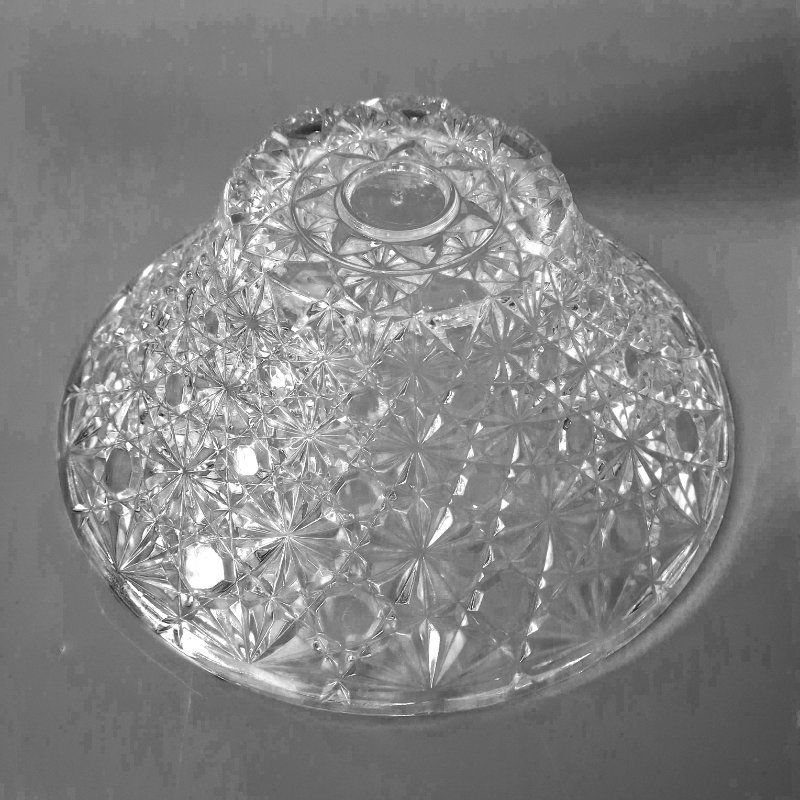 Ciotole: Kristallglas-Schale, schwer Durchm. 26 cm – Usato da Weggis venduto da Mylemontree 2