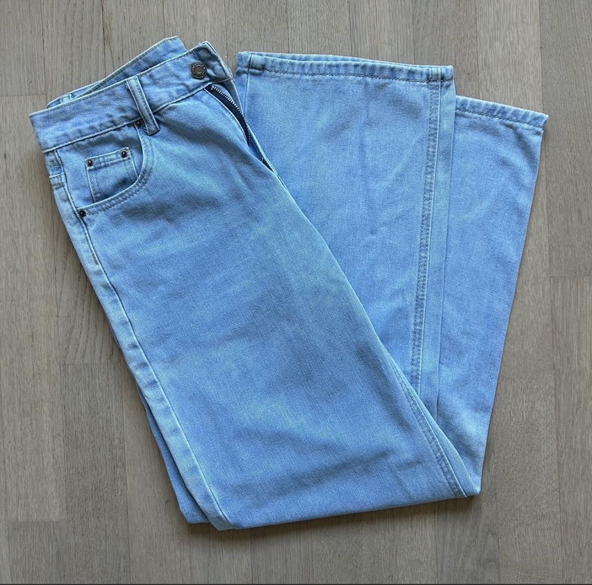 Jeans: Baggy Jeans straight hellblau Grösse S – Usato da Bern venduto da marleyy77