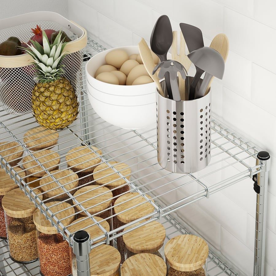 Ikea Étagères:  Spacious Galvanised Metal Shelving Unit – D'occasion à Zürich par sof_xx8n 2