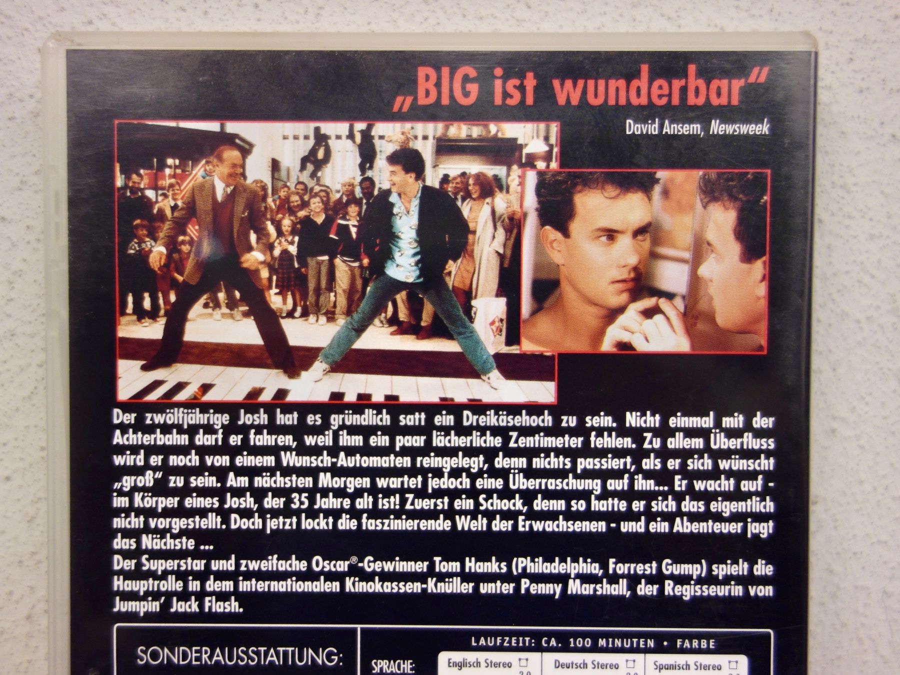 Tutti i DVDs: DVD BIG - TOM HANKS – Nuovo (secondo la descrizione) da Kerzers venduto da wisaundso 2