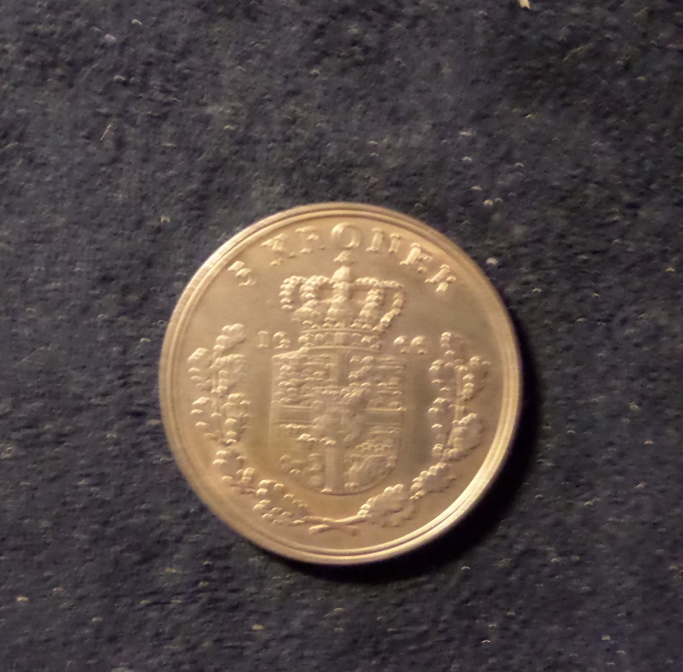Tutti le monete: DANMARK 5 KRONE 1966 – Usato da Nyon venduto da an54