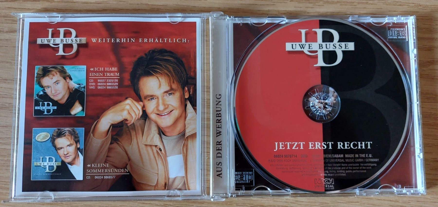 CD: CD - Uwe Busse - Jetzt erst recht – Usato da Urtenen-Schönbühl venduto da Kahru 1
