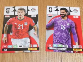 Panini Adrenalyn WM 2026: 2 Karten Ägypten