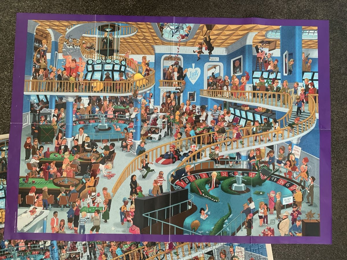 Heye Puzzle: HEYE PUZZLE Chaotic Casino 1000 Teile – Usato da Thun venduto da Chrabu 2
