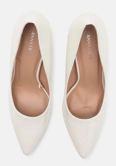 Anna Field Scarpe da donna: Escarpins vernis blanc cassé, taille 41 négociable – Usato da Sion venduto da bar_r96b 1