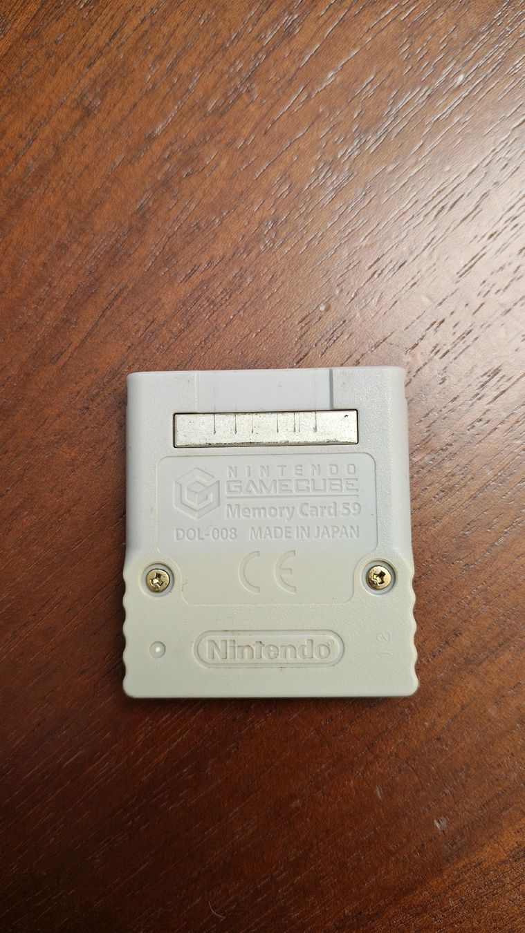 Memory unit & Memory card: Memory Card Nintendo GameCube 59 original – Usato da Montagnola venduto da mattbert86 1