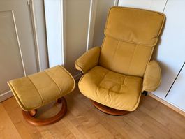 Stressless by Ekornes Relaxsessel mit Hocker –Made in Norway
